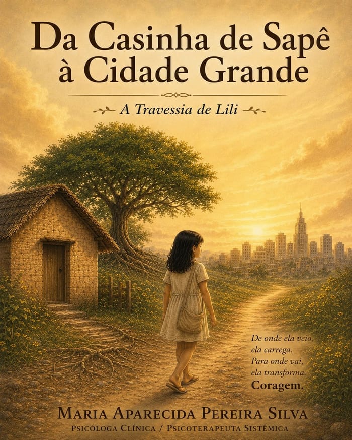 Capa do livro Da Casinha de Sapê à Cidade Grande — A Travessia de Lili